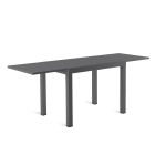 Tavolinë e jashtme e zgjerueshme me hekur të galvanizuar të lyer Prodhuar në Itali - Woody Viadurini