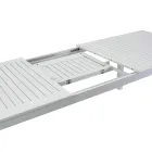 Tavolinë Kopshti e Zgjatshme prej Alumini me Sipër të Shtuar - Pasaportë Viadurini