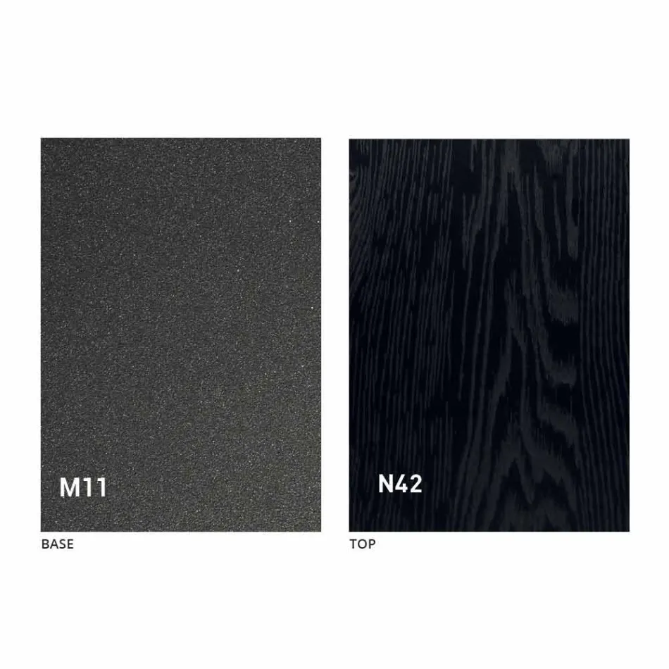 Tavolinë ngrënieje e zgjatur prej druri dhe metali deri në 280 cm - Gallotto Viadurini