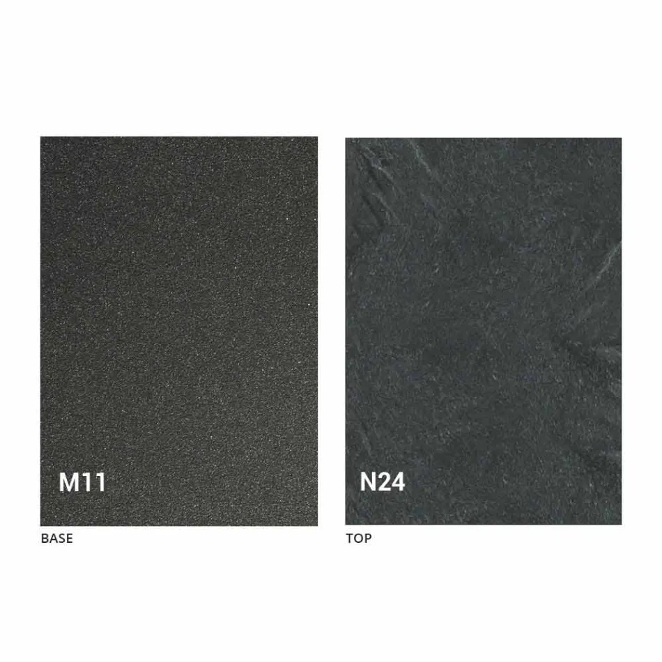 Tavolinë ngrënieje e zgjatur prej druri dhe metali deri në 280 cm - Gallotto Viadurini