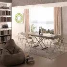 Tavolinë ngrënieje e shtrirë për tryezën e ngrënies Gilmore Viadurini