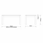 Tabela e zgjatur e projektimit në lis të ngurtë, e bërë në Itali, Frank Viadurini