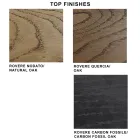 Tavolinë e zgjerueshme deri në 14 vende në dru të rimesuar Prodhuar në Itali - Grotta Viadurini