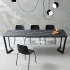 Tavolinë e zgjerueshme deri në 238 cm Metal dhe Hpl me ngjyra Prodhuar në Itali - Pablito Viadurini