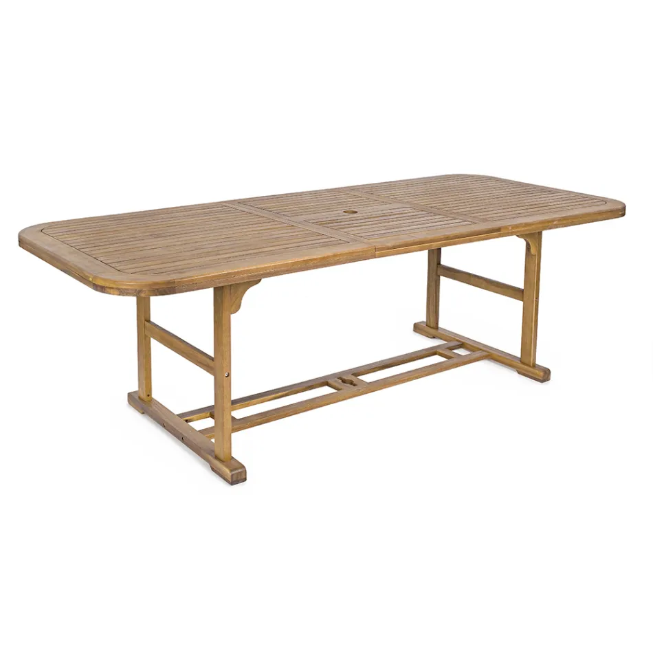 Tavolinë kopshti prej druri e zgjatur deri në 240 cm, nga Design - Roxen Viadurini