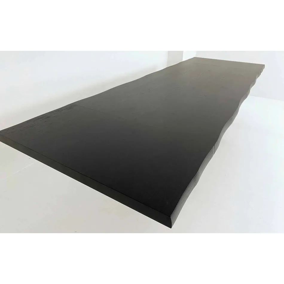 Tavolinë e zgjerueshme deri në 300 cm në Dru me rimeso Made in Italy – Ezzellino Viadurini