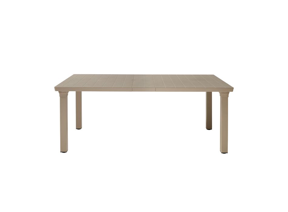 Tavolinë e zgjerueshme deri në 220 cm në Teknopolimer Prodhuar në Itali - Persifeo Viadurini