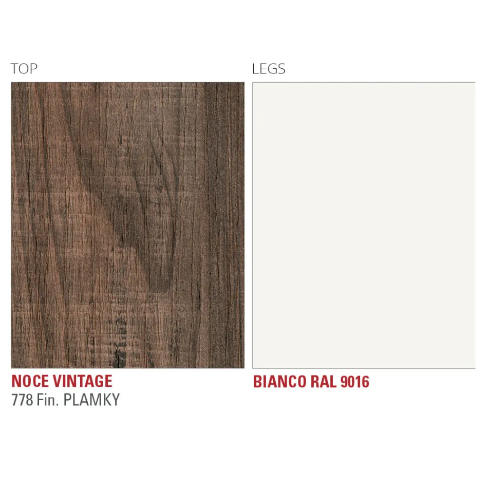 Tavolinë e zgjatur deri në 240 cm me majë HPL Made in Italy - Fantastike Viadurini