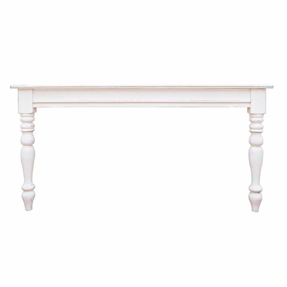 Tavolinë e Zgjatshme Deri në 240 cm në Mango Wood dhe Mdf Homemotion - Tongo Viadurini