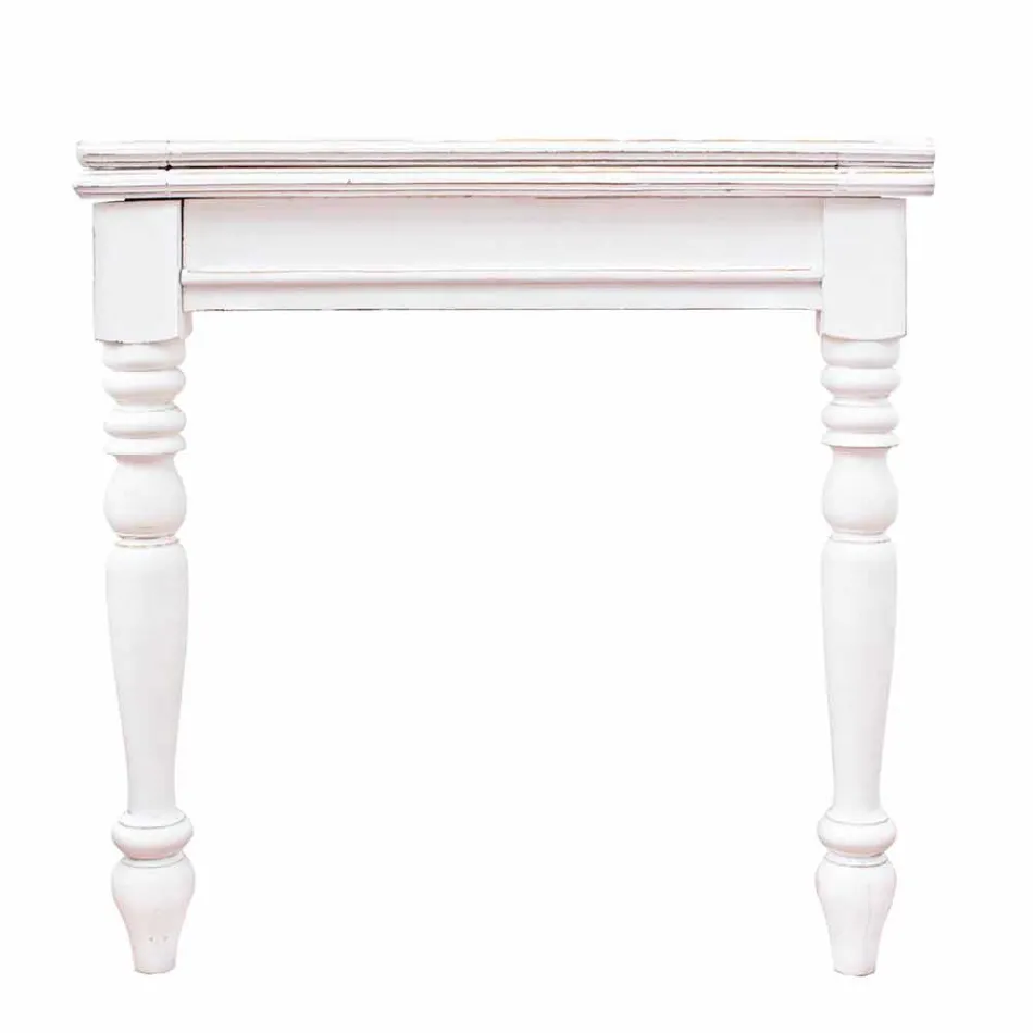 Tavolinë e Zgjatshme Deri në 240 cm në Mango Wood dhe Mdf Homemotion - Tongo Viadurini