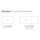 Tavolinë e zgjerueshme deri në 240 cm në dru të llakuar Prodhuar në Itali - Adrienne Viadurini