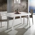Tavolinë e zgjerueshme deri në 240 cm në dru të llakuar Prodhuar në Itali - Adrienne