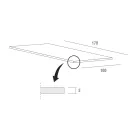 Tavolinë e Zgjatshme Deri në 280 cm në Fenix Prodhuar në Itali, Precious - Aresto Viadurini