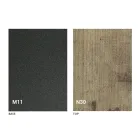 Tavolinë e shtrirë deri në 280 cm në Dru dhe Metal Prodhuar në Itali - Gallotto Viadurini