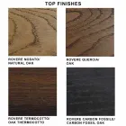 Tavolinë e zgjerueshme deri në 280 cm në Xham dhe Dru të Venitur – Eugrafo Viadurini