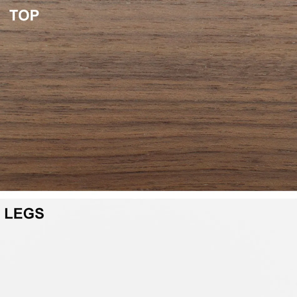 Tavolinë e zgjerueshme deri në 300 cm me majë të fasosur Prodhuar në Itali - Grotta Viadurini