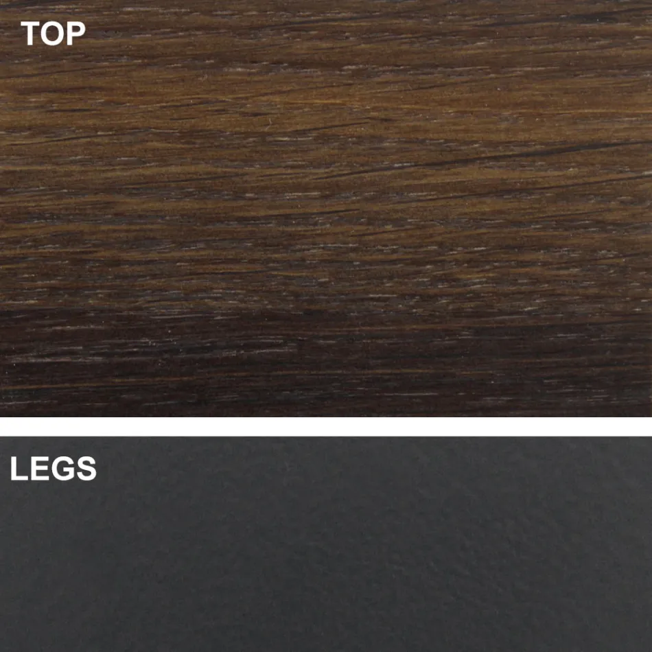 Tavolinë e zgjerueshme deri në 300 cm me majë të fasosur Prodhuar në Itali - Grotta Viadurini