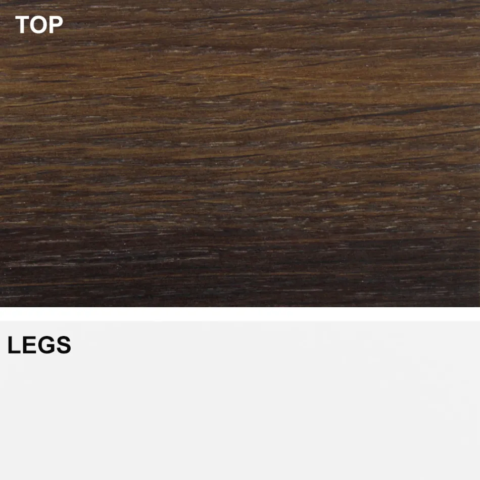 Tavolinë e zgjerueshme deri në 300 cm me majë të fasosur Prodhuar në Itali - Grotta Viadurini