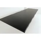 Tavolinë e zgjerueshme deri në 300 cm në dru dhe xham të rimeso - gris Viadurini