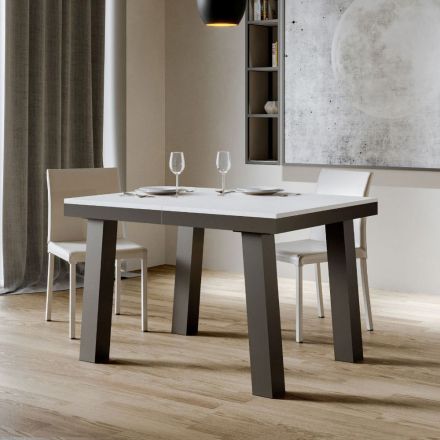 Tavolinë e zgjerueshme deri në 4,40 m Moderne Made in Italy Wood - Cedric Viadurini