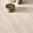 Tavolinë prej porcelani të zgjerueshme me bazë metalike të lyer - Arko Viadurini