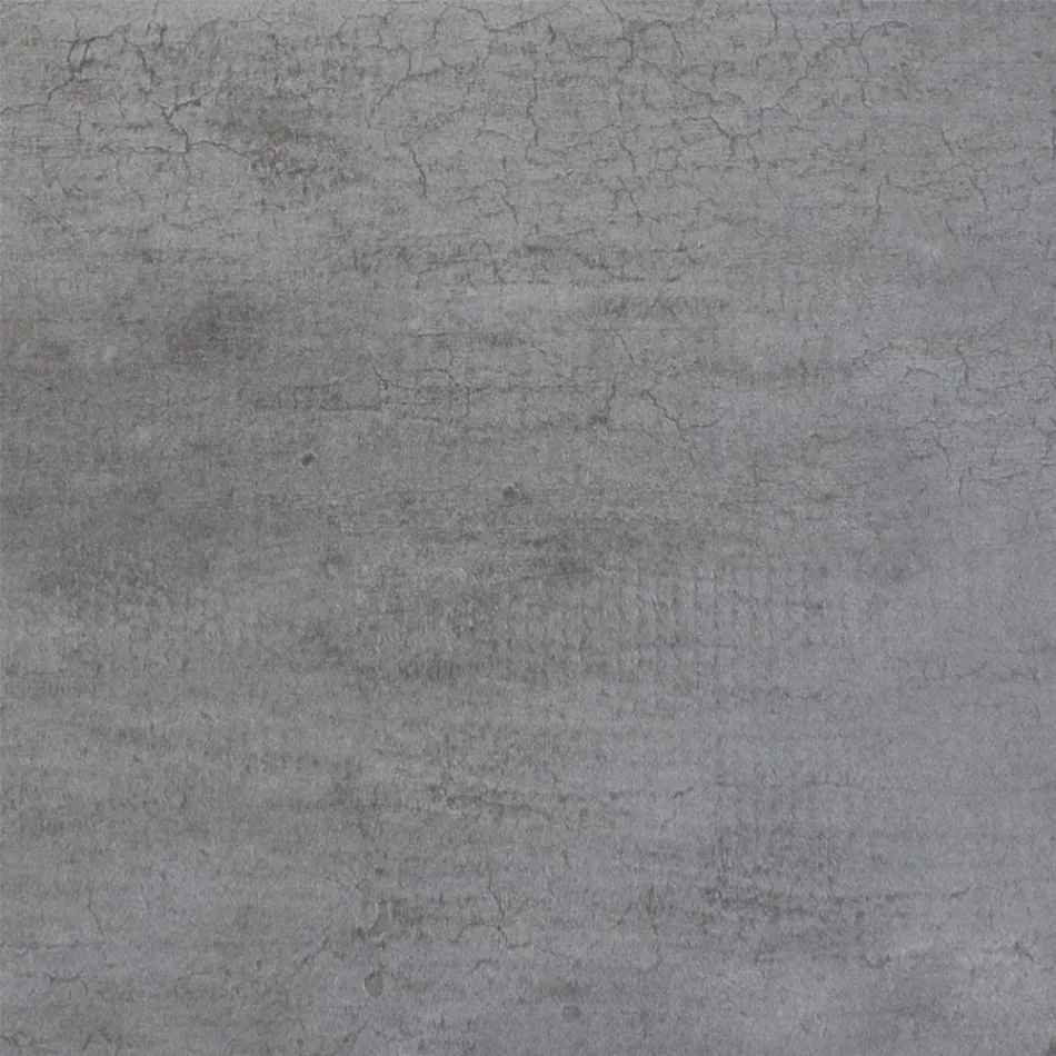 Tavolinë e zgjerueshme nga druri melamine dhe hekuri antracit në fund - Sassone Viadurini