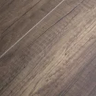 Tavolinë e zgjerueshme nga druri melamine dhe hekuri antracit nëntokë - Sassone Viadurini