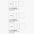 Tavolinë melamine e zgjerueshme në 2 dekorime të ndryshme Prodhuar në Itali - Tecna Viadurini