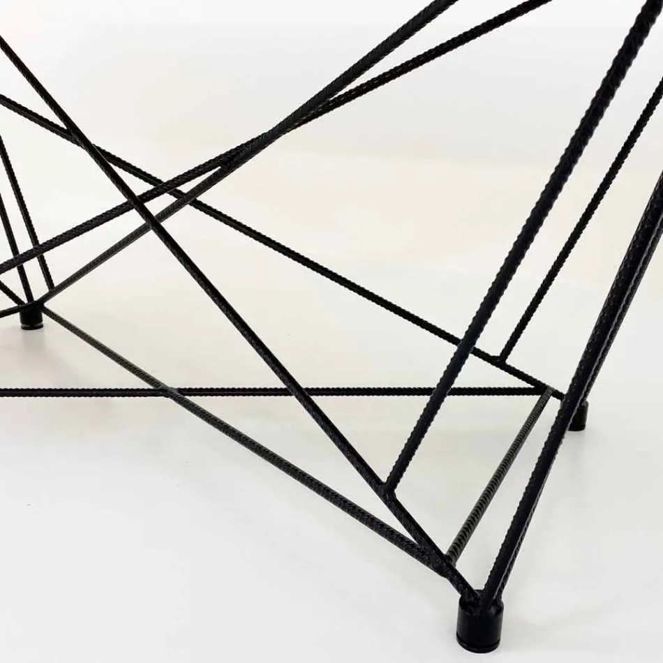 Tavolinë moderne me 14 vende të zgjerueshme me majë të petëzuar Prodhuar në Itali - Ezzellino Viadurini