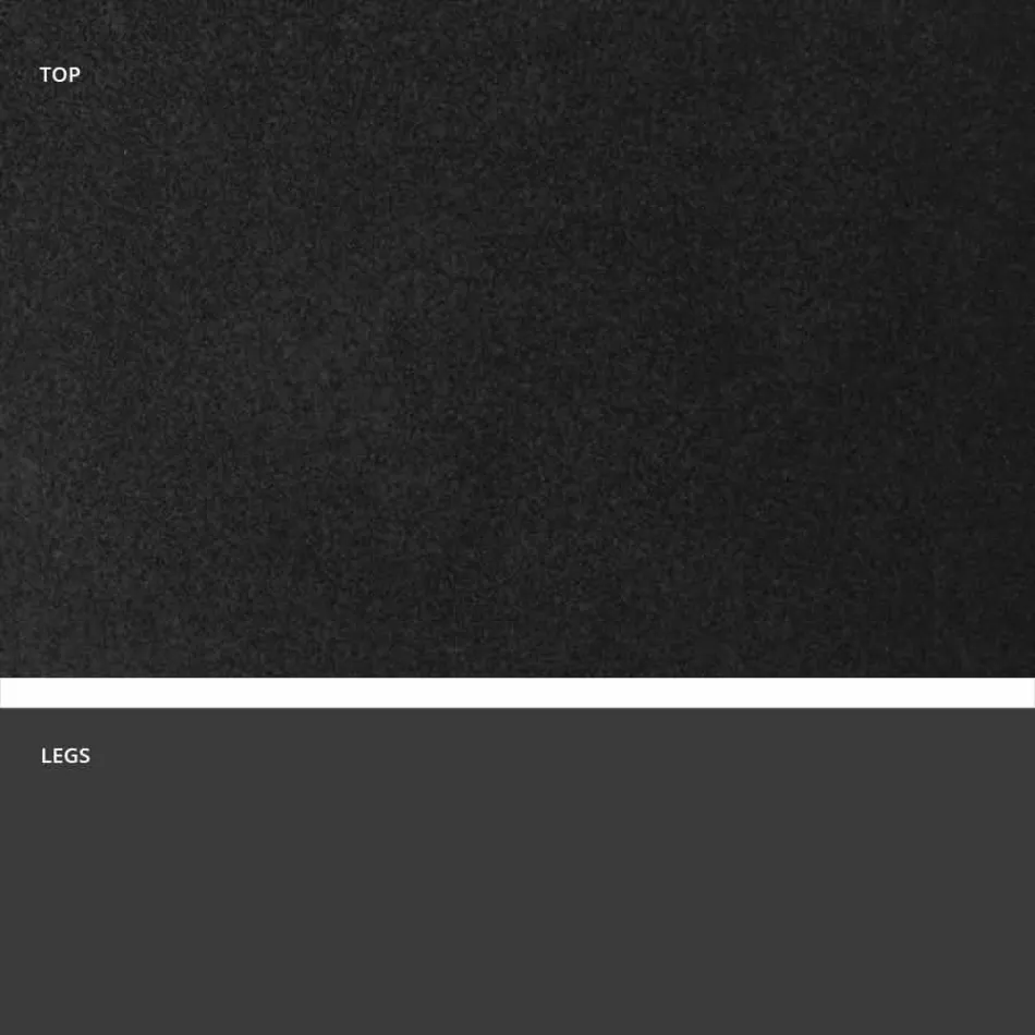 Tabela moderne e shtrirjes me top guri të bërë në Itali, Erve Viadurini