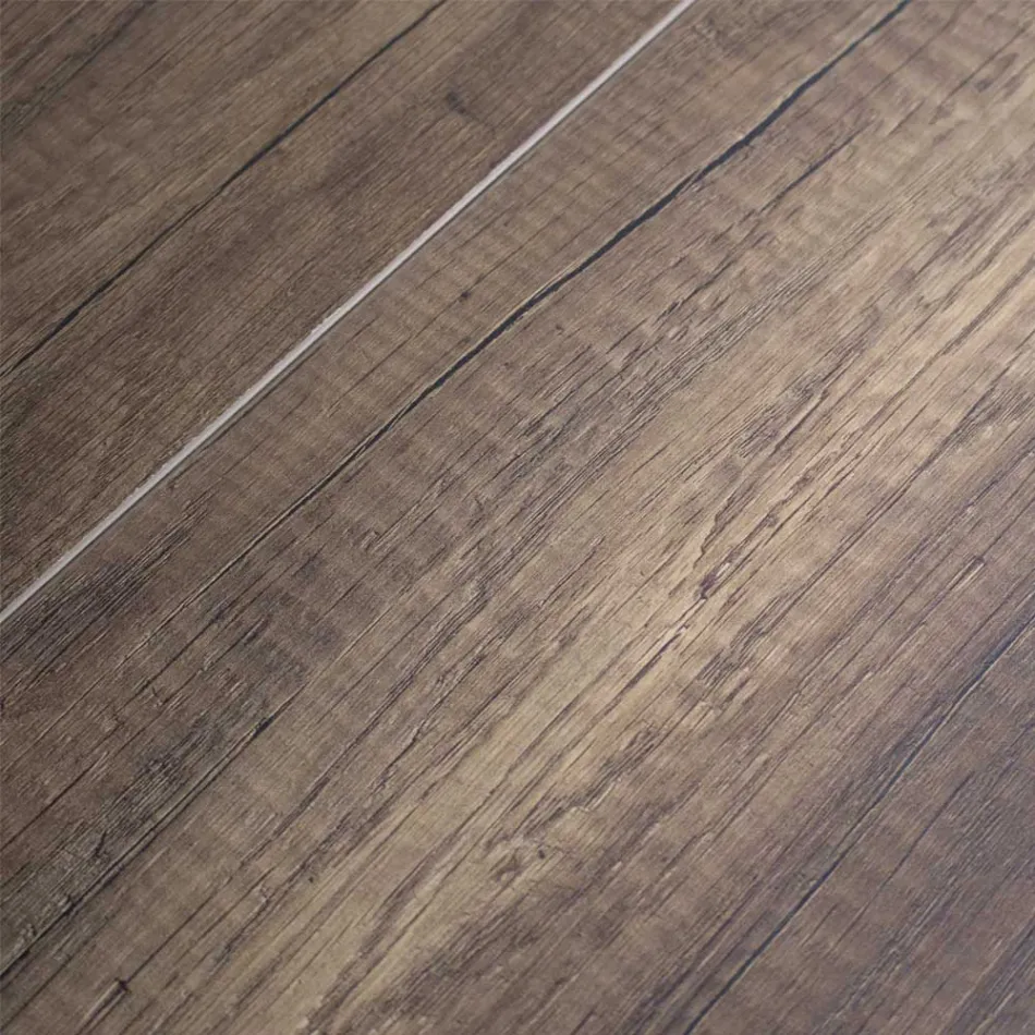 Tavolinë moderne e zgjerueshme me dru melamine dhe nëntokë hekuri - Marella Viadurini