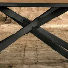 Tabela Moderne e Zgjerueshme në Dru Oak Made in Italy - Oncino Viadurini