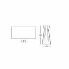 Tavolinë e Lartë me Lartë Hpl dhe Bazë Polietileni Prodhuar në Itali - Tinuccia Viadurini