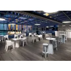 Tavolinë e Lartë me Lartë Hpl dhe Bazë Polietileni Prodhuar në Itali - Tinuccia Viadurini