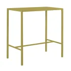 Tavolinë e lartë kopshti në çelik të galvanizuar Prodhuar në Itali - Vesna Viadurini