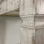 Tabela e zgjatshme artizanale Deri në 170 cm në Dru Prodhuar në Itali - Marsejë Viadurini