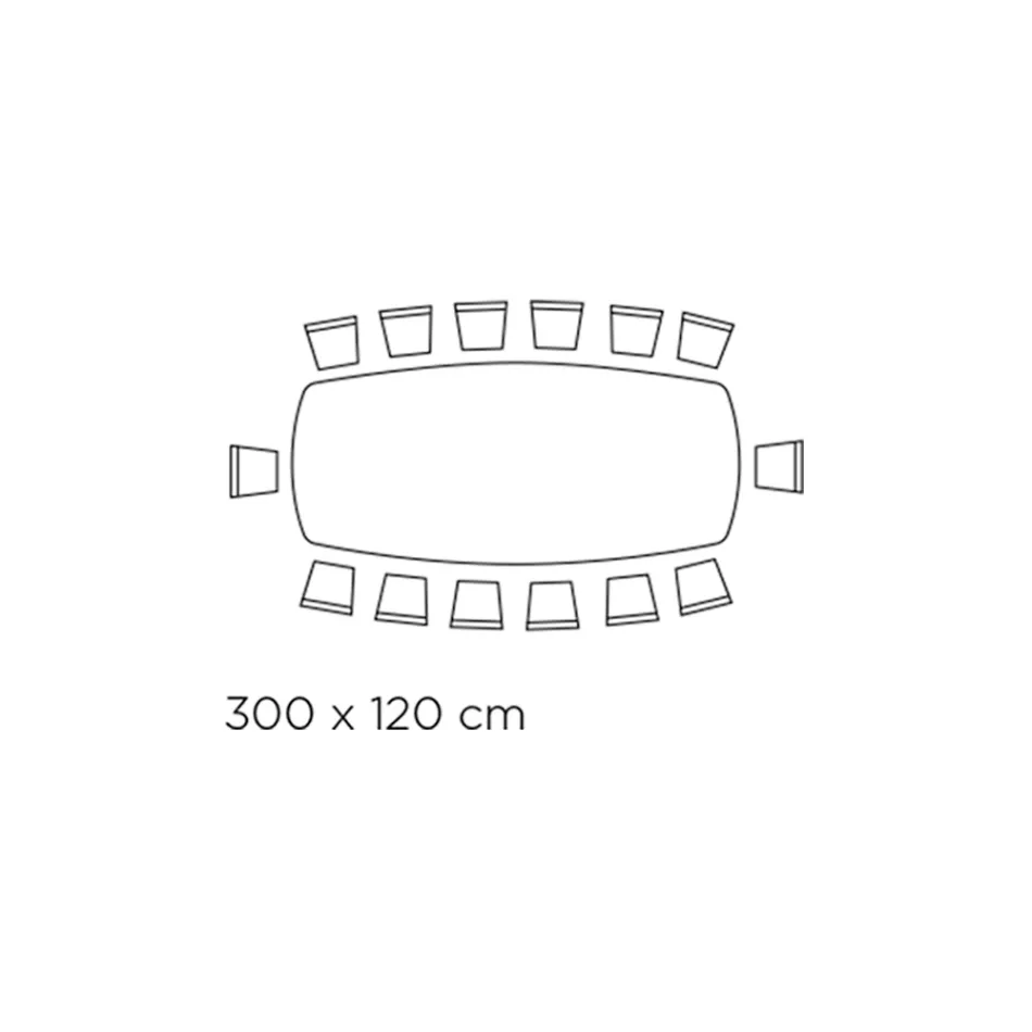 Tavolinë me majë qeramike në formë fuçie dhe bazë çeliku Prodhuar në Itali - Ezzellino Viadurini