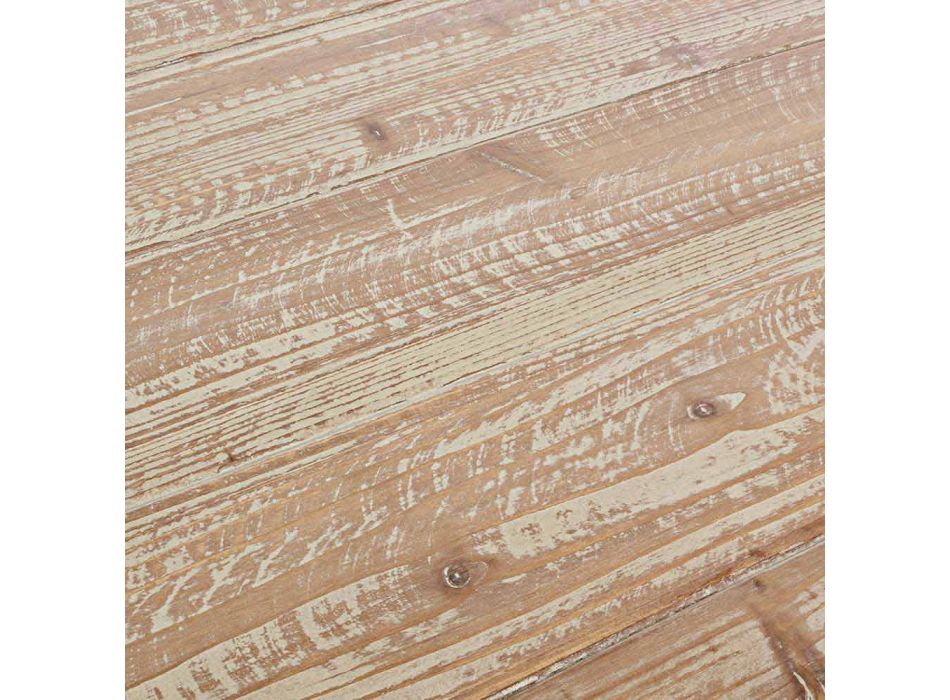 Tabela prej druri të bredhit të stilit industrial Homemotion - Wallie Viadurini