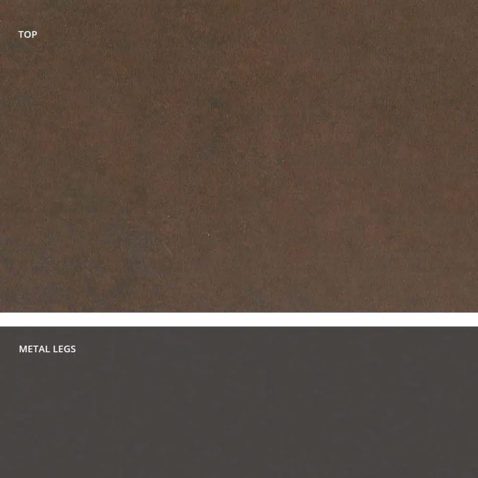 Tabela me top të prodhuar në Itali qeramikë moderne xhami, Mitia Viadurini