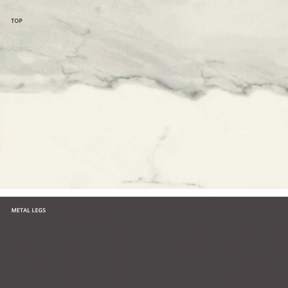 Tabela me top të prodhuar në Itali qeramikë moderne xhami, Mitia Viadurini