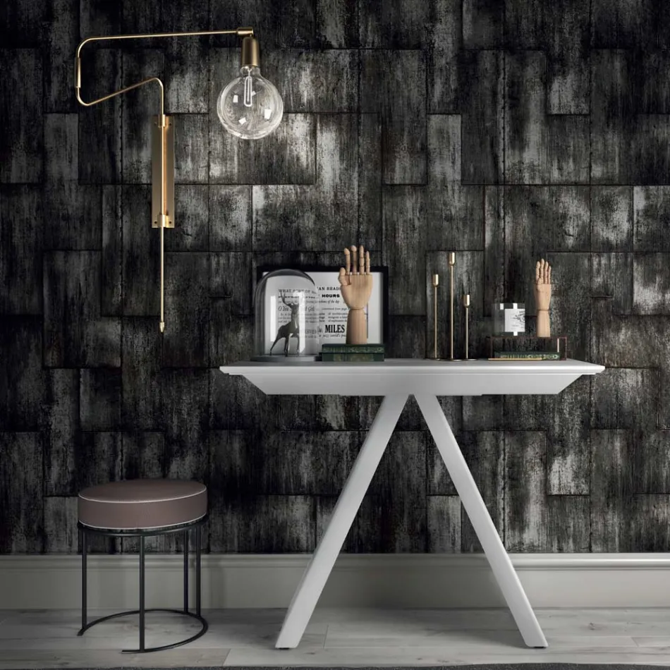 Tavolinë konsole e zgjerueshme deri në 325 cm në Made in Italy Laminat - Dalmatian Viadurini