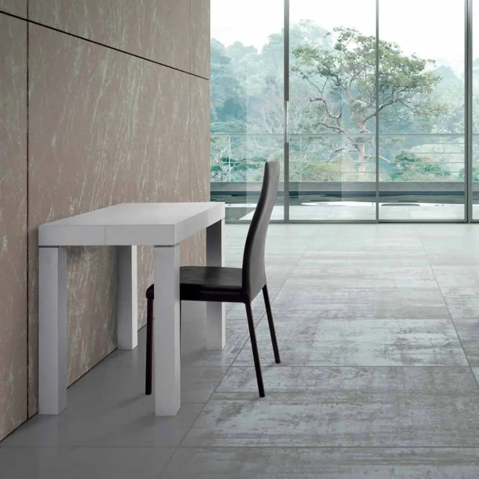 Tavolinë konzole e zgjerueshme deri në 325 cm në Laminat Made in Italy - Gordito Viadurini