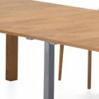 Tavolinë konzole e zgjerueshme në dru të rimesuar Prodhuar në Itali - Gordito Viadurini
