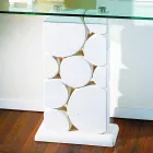 Tabela guri dhe kristal dizajni bashkëkohor Hosios Viadurini