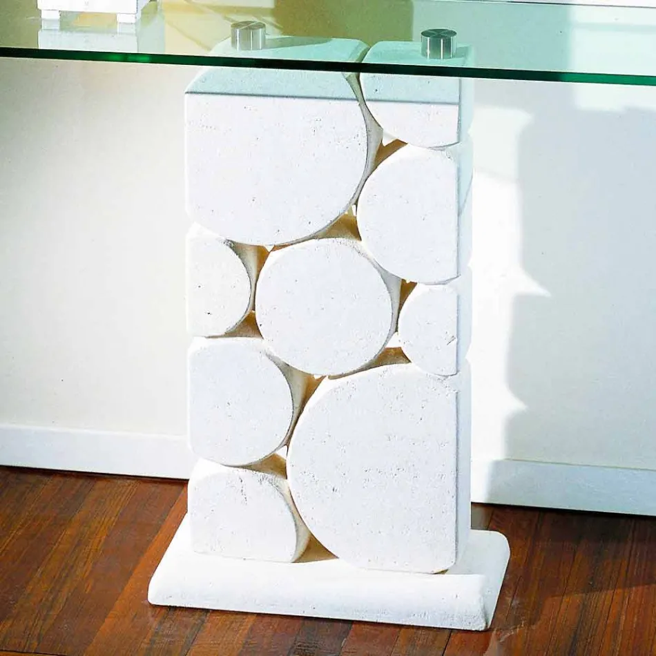 Tabela guri dhe kristal dizajni bashkëkohor Hosios Viadurini