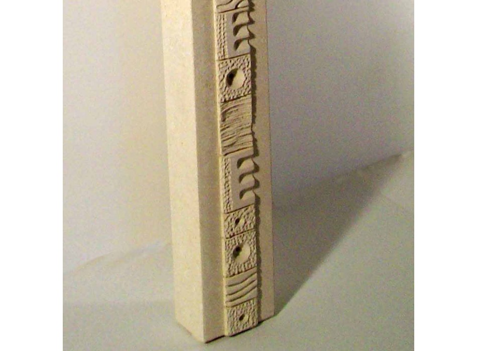Tabela e konzollave prej guri drejtkëndëshe dhe kristali i dizajnit Abidos Viadurini
