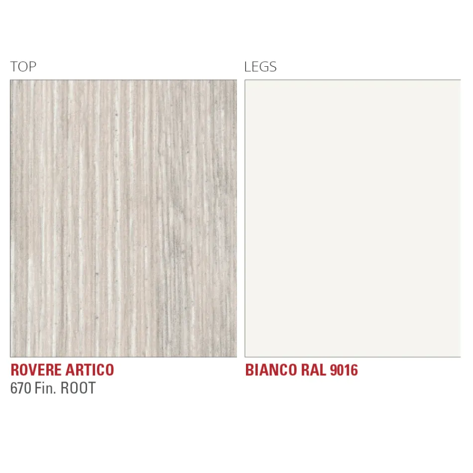 Tavolinë kuzhine e zgjerueshme deri në 240 cm në HPL fine Prodhuar në Itali - Jupiter Viadurini