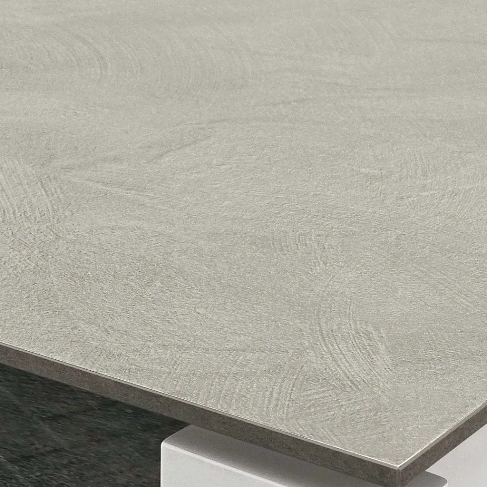 Tavolinë kuzhine e zgjerueshme deri në 240 cm në HPL fine Prodhuar në Itali - Jupiter Viadurini