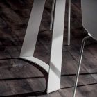 Tavolinë Kuzhine në HPL me Bazë Metali Fine Made in Italy - Pinocchio Viadurini