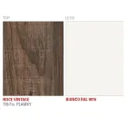 Tavolinë Kuzhine në HPL me Bazë Metali Fine Made in Italy - Pinocchio Viadurini